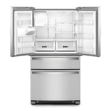 36-Inch Wide French Door Bottom Mount Refrigerator - 25 cu. ft. - (WRMF3636RZ)