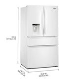 Whirlpool® 29 Cu. Ft. Family-Sized Capacity French Door Refrigerator with Flexible Temperature Drawer - (WRMF3636SW)