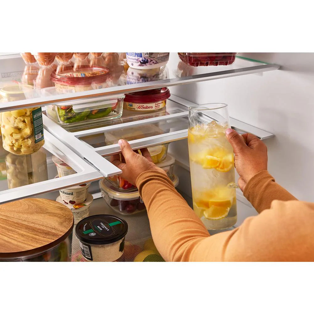 Whirlpool® 29 Cu. Ft. Family-Sized Capacity French Door Refrigerator with Flexible Temperature Drawer - (WRMF3636SW)