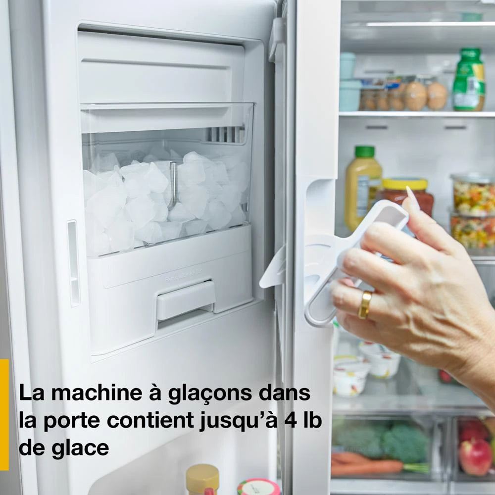 Whirlpool® 29 Cu. Ft. Family-Sized Capacity French Door Refrigerator with Flexible Temperature Drawer - (WRMF3636SZ)