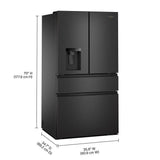 Whirlpool® 29 Cu. Ft. Family-Sized Capacity French Door Refrigerator with Flexible Temperature Drawer - (WRMF3736SV)