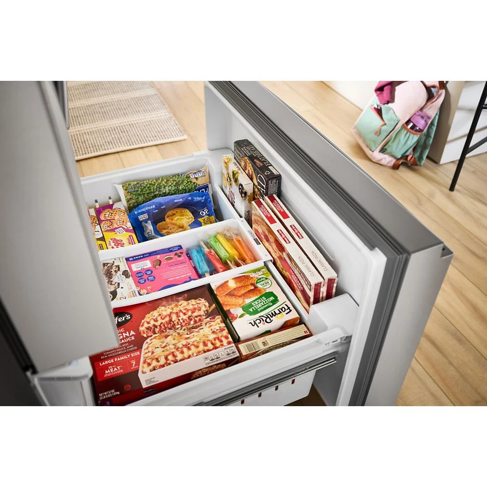 Whirlpool® 29 Cu. Ft. Family-Sized Capacity French Door Refrigerator with Flexible Temperature Drawer - (WRMF3736SZ)