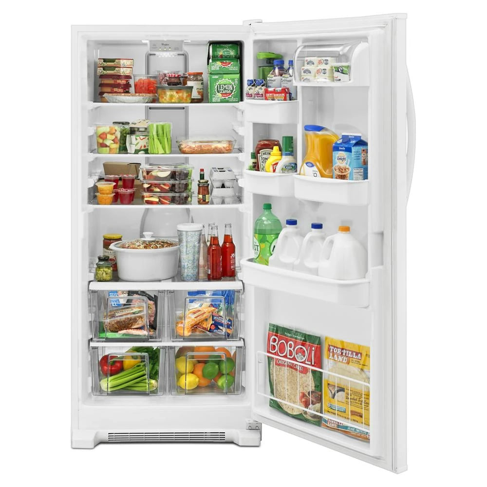 31-inch Wide All Refrigerator with LED Lighting - 18 cu. ft. - (WRR56X18FW) - WHIRLPOOL