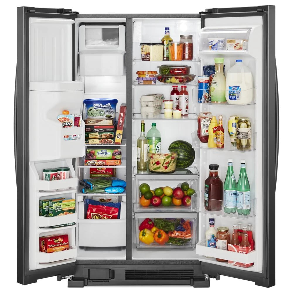 33-inch Wide Side-by-Side Refrigerator - 21 cu. ft. - (WRS311SDHB)