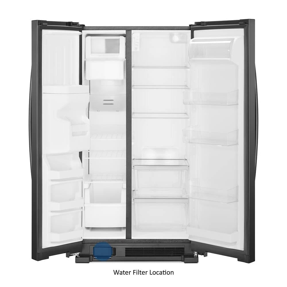 33-inch Wide Side-by-Side Refrigerator - 21 cu. ft. - (WRS311SDHB)