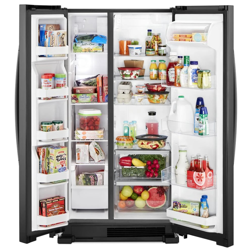 33-inch Wide Side-by-Side Refrigerator - 22 cu. ft. - (WRS312SNHB)