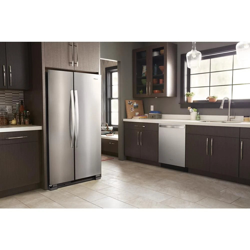 33-inch Wide Side-by-Side Refrigerator - 22 cu. ft. - (WRS312SNHM) - WHIRLPOOL