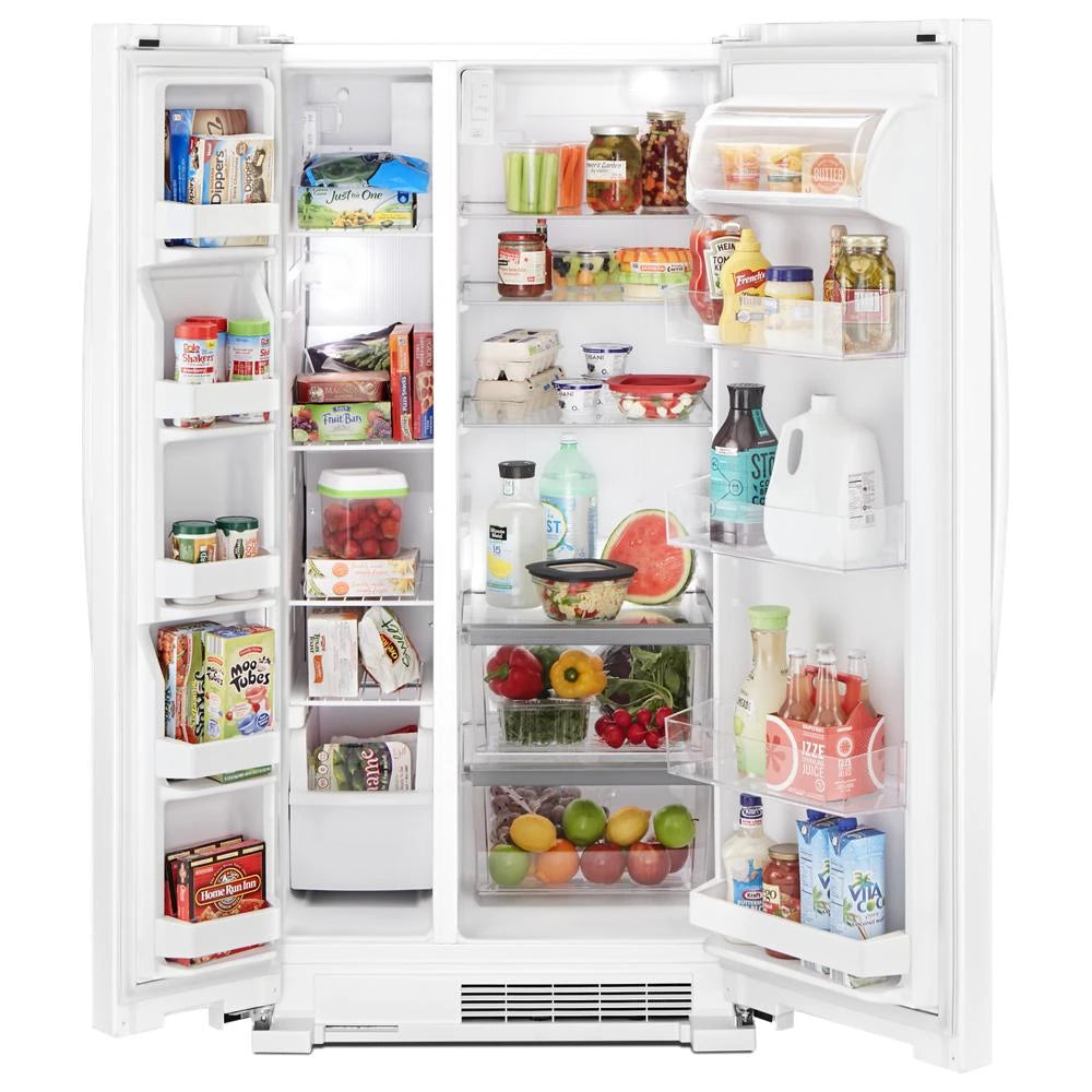 33-inch Wide Side-by-Side Refrigerator - 22 cu. ft. - (WRS312SNHW)