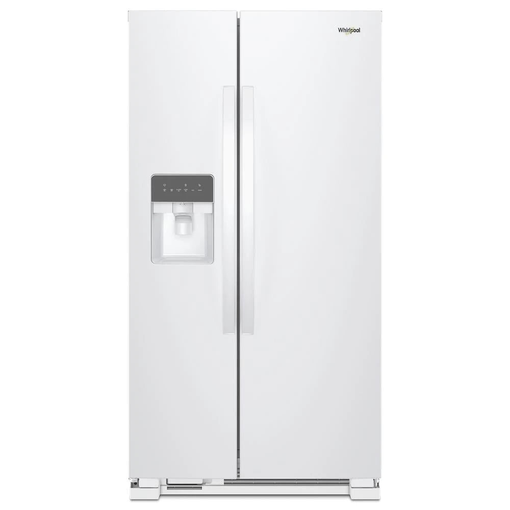 36-inch Wide Side-by-Side Refrigerator - 24 cu. ft. - (WRS315SDHW) - WHIRLPOOL