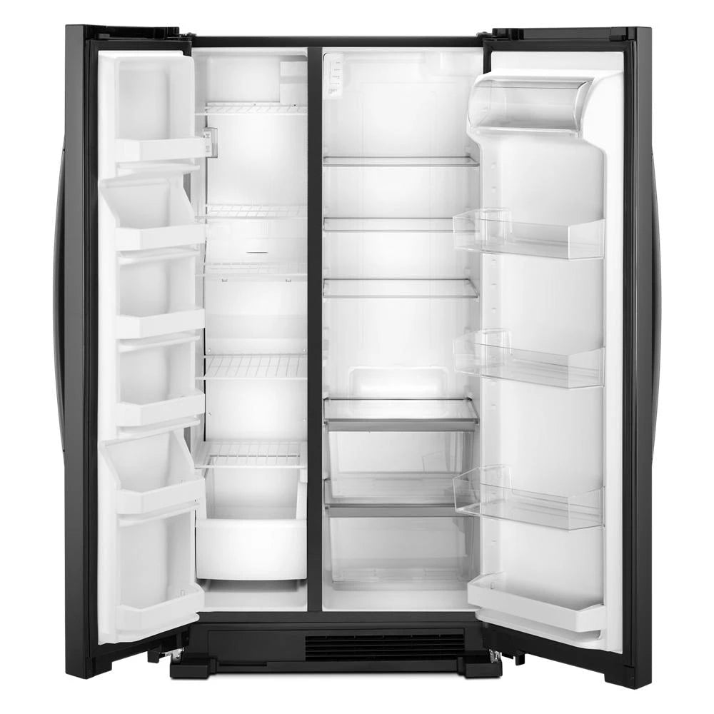 36-inch Wide Side-by-Side Refrigerator - 25 cu. ft. - (WRS315SNHB) - WHIRLPOOL
