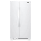 36-inch Wide Side-by-Side Refrigerator - 25 cu. ft. - (WRS315SNHW) - WHIRLPOOL