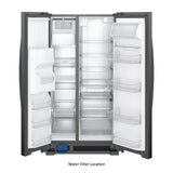 33-inch Wide Side-by-Side Refrigerator - 21 cu. ft. - (WRS321SDHB) - WHIRLPOOL