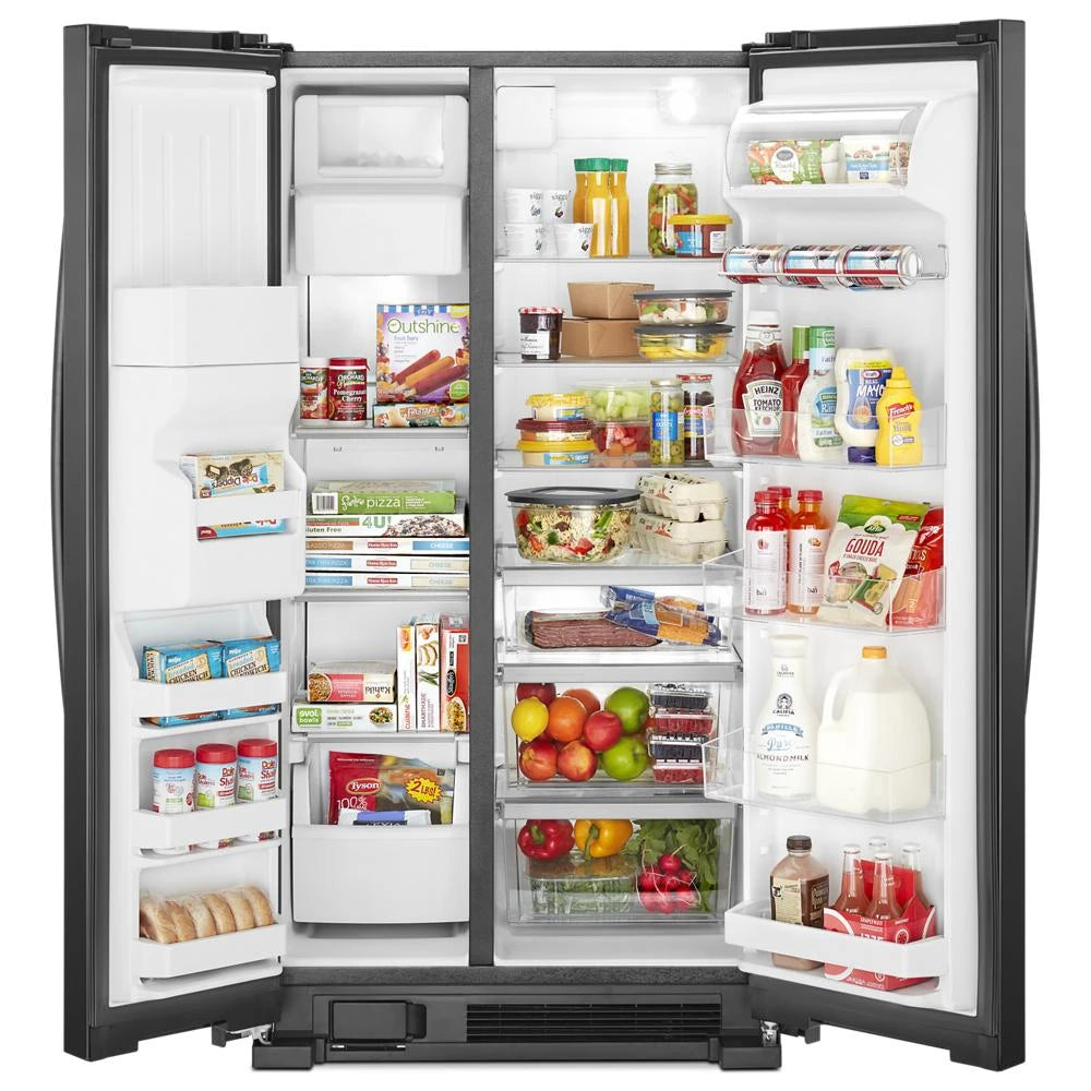 33-inch Wide Side-by-Side Refrigerator - 21 cu. ft. - (WRS321SDHB) - WHIRLPOOL