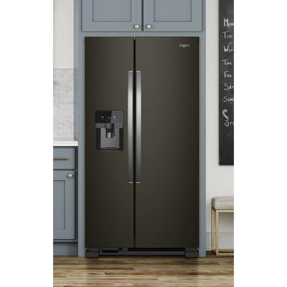 33-inch Wide Side-by-Side Refrigerator - 21 cu. ft. - (WRS321SDHV) - WHIRLPOOL