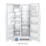 33-inch Wide Side-by-Side Refrigerator - 21 cu. ft. - (WRS321SDHW) - WHIRLPOOL