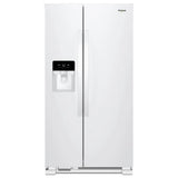 33-inch Wide Side-by-Side Refrigerator - 21 cu. ft. - (WRS321SDHW) - WHIRLPOOL