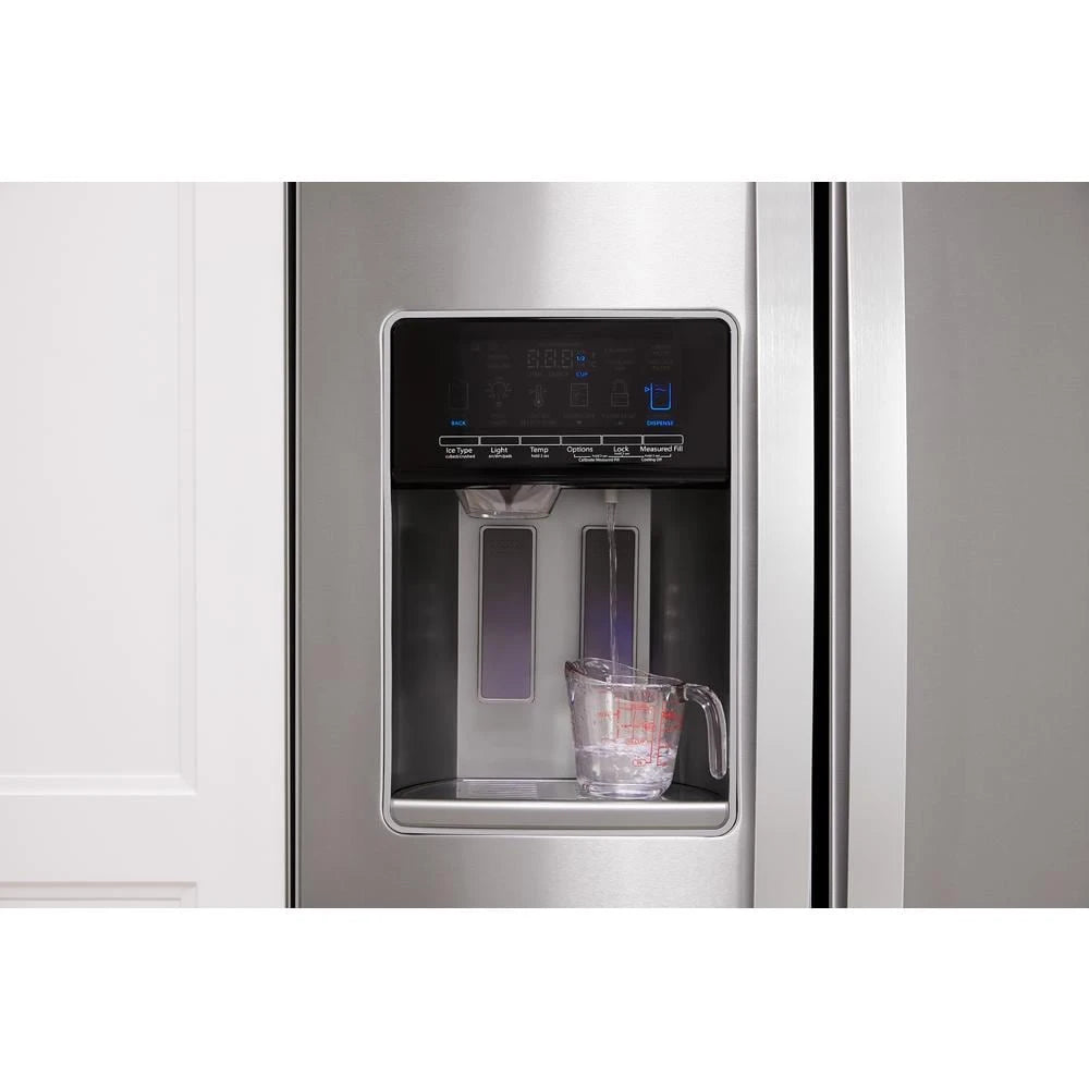 33-inch Wide Side-by-Side Refrigerator - 21 cu. ft. - (WRS321SDHZ) - WHIRLPOOL