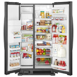 36-inch Wide Side-by-Side Refrigerator - 25 cu. ft. - (WRS325SDHB)