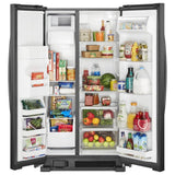 33-inch Wide Side-by-Side Refrigerator - 21 cu. ft. - (WRS331SDHB) - WHIRLPOOL