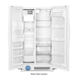 33-inch Wide Side-by-Side Refrigerator - 21 cu. ft. - (WRS331SDHW) - WHIRLPOOL