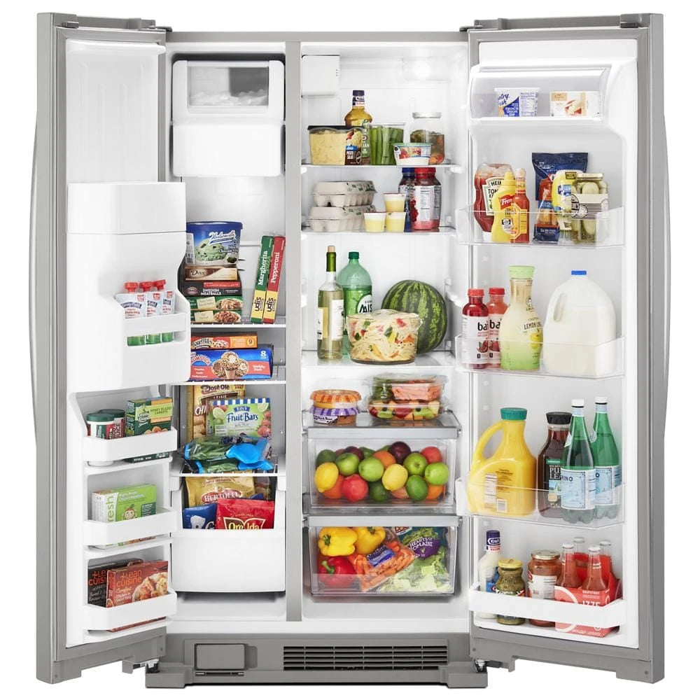 36-inch Wide Side-by-Side Refrigerator - 25 cu. ft. - (WRS335SDHM) - WHIRLPOOL