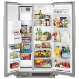 36-inch Wide Side-by-Side Refrigerator - 25 cu. ft. - (WRS335SDHM) - WHIRLPOOL