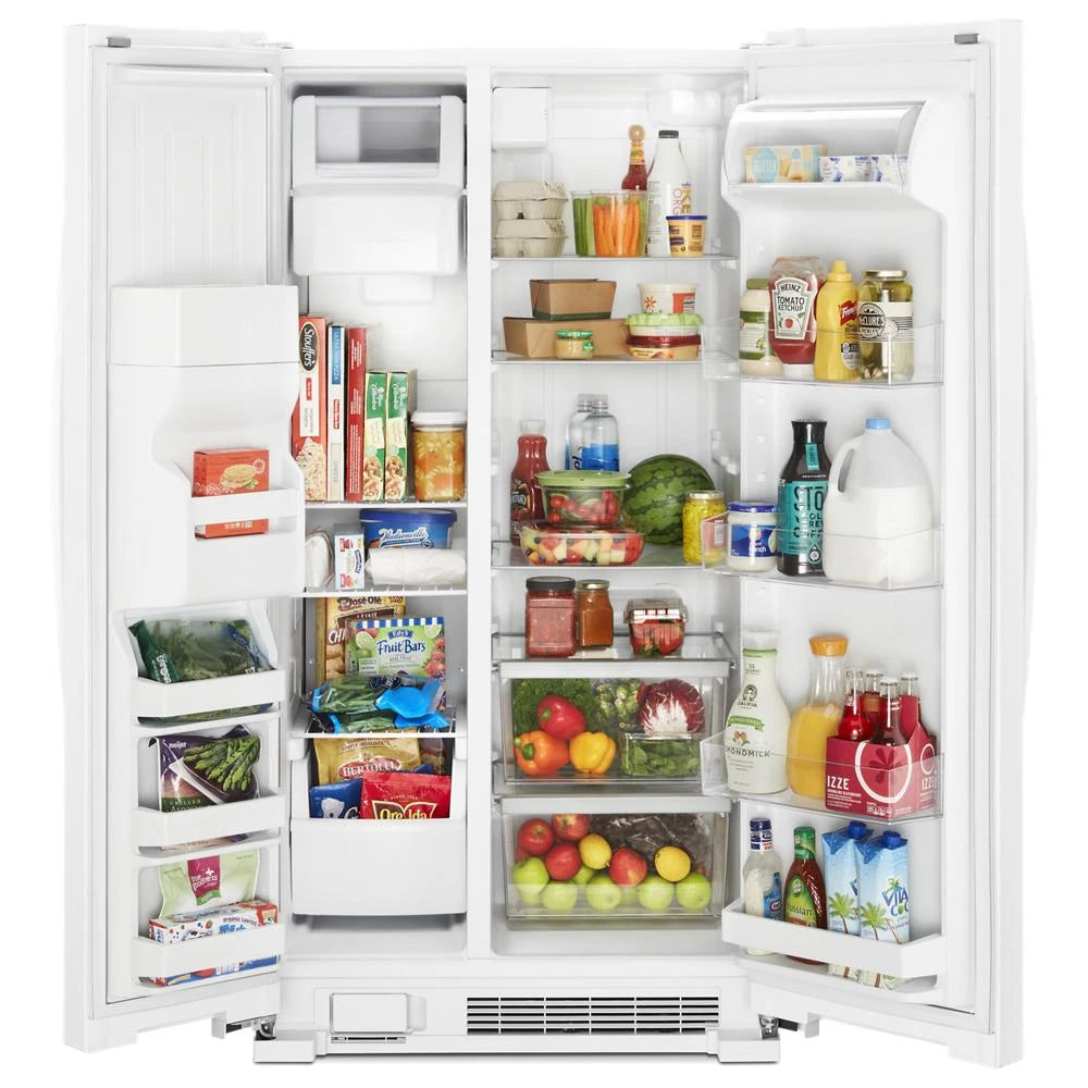 36-inch Wide Side-by-Side Refrigerator - 25 cu. ft. - (WRS335SDHW) - WHIRLPOOL