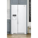 36-inch Wide Side-by-Side Refrigerator - 25 cu. ft. - (WRS335SDHW) - WHIRLPOOL