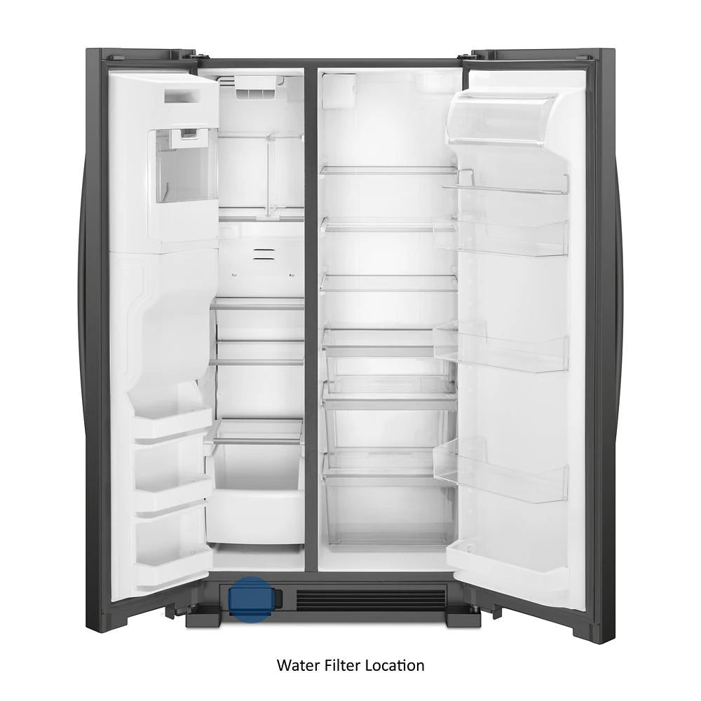 36-inch Wide Side-by-Side Refrigerator - 25 cu. ft. - (WRS555SIHB)