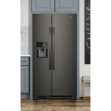 36-inch Wide Side-by-Side Refrigerator - 25 cu. ft. - (WRS555SIHV)