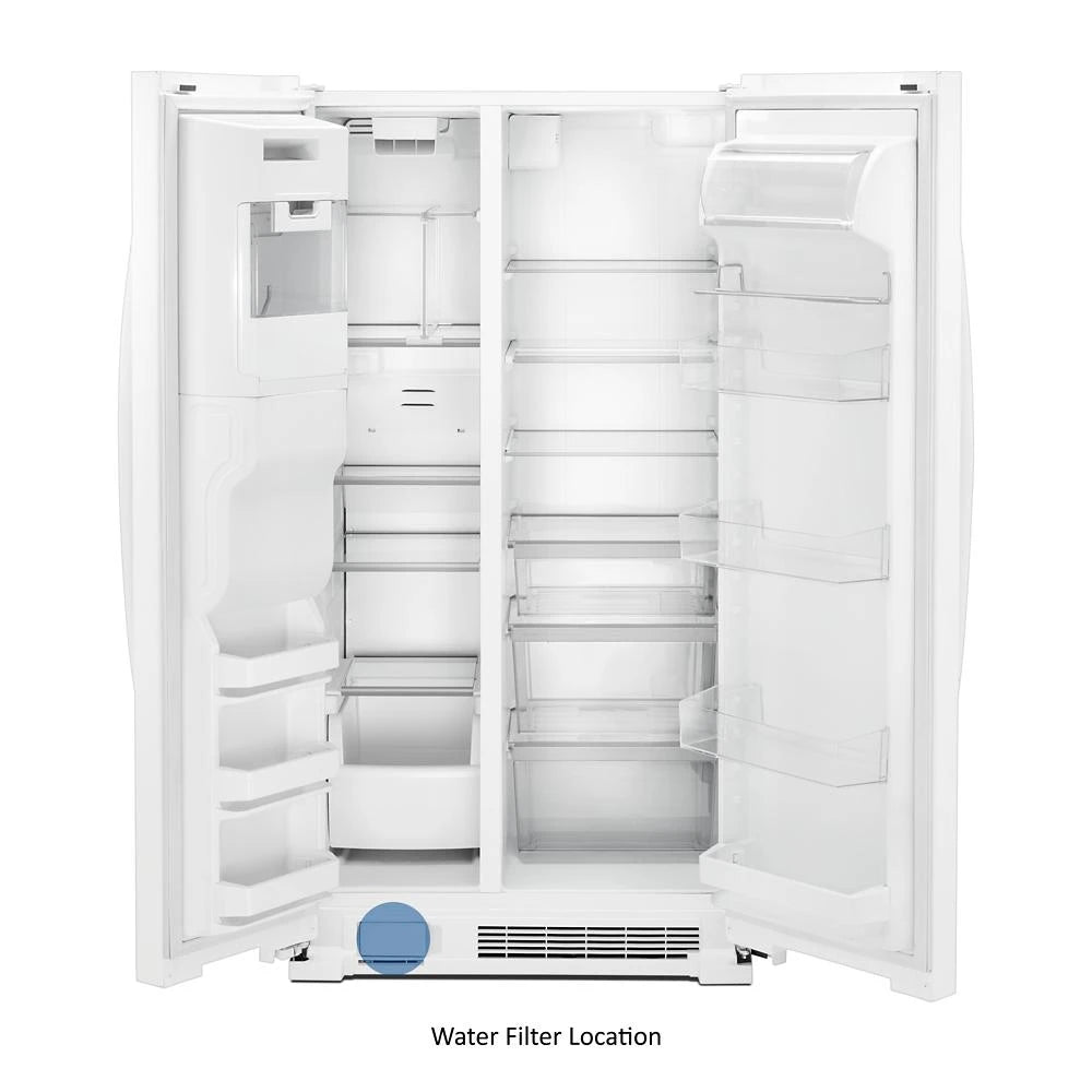 36-inch Wide Side-by-Side Refrigerator - 25 cu. ft. - (WRS555SIHW)