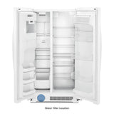 36-inch Wide Side-by-Side Refrigerator - 25 cu. ft. - (WRS555SIHW)