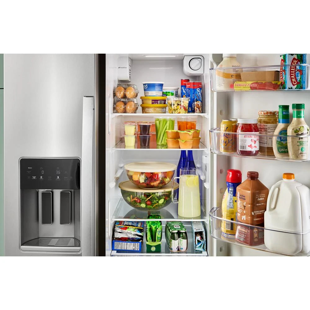 36-inch Wide Side-by-Side Refrigerator - 28 cu. ft. - (WRSF5536RV)