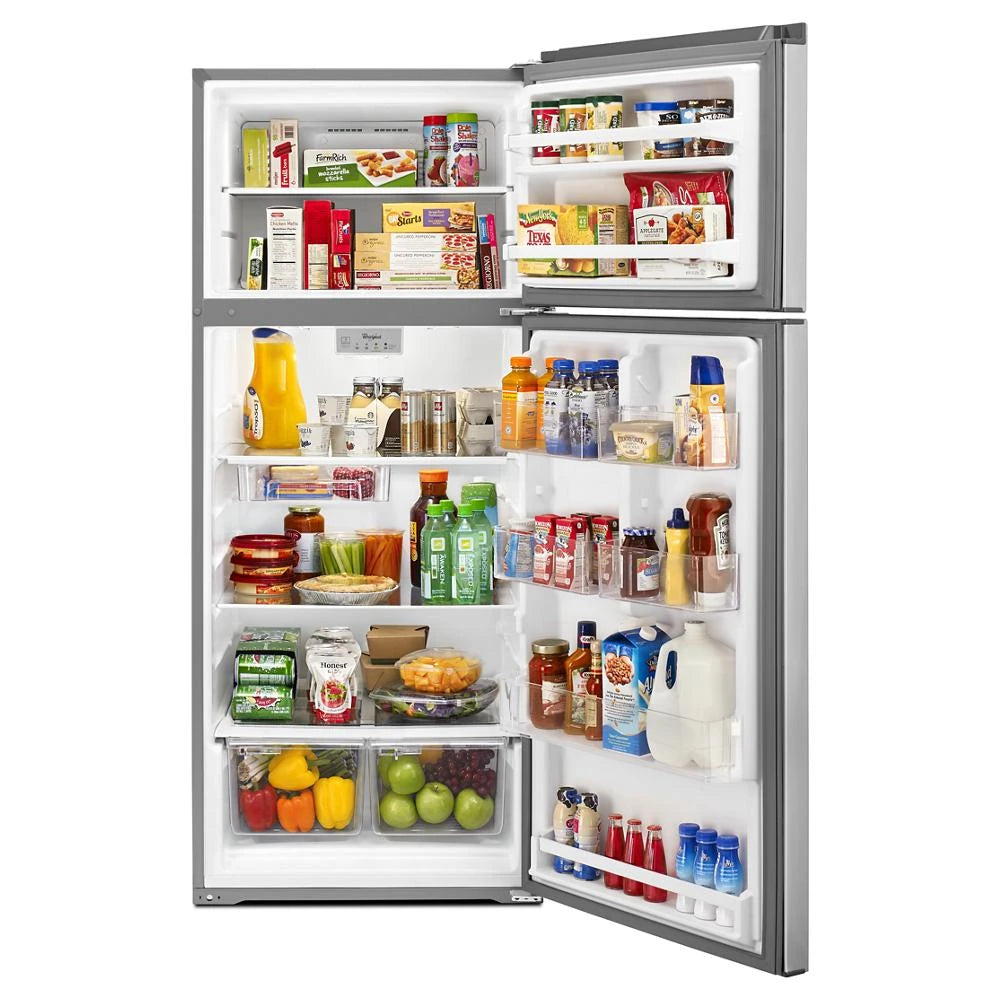 28-inch Wide Refrigerator Compatible With The EZ Connect Icemaker Kit ??? 18 Cu. Ft. - (WRT518SZFG)