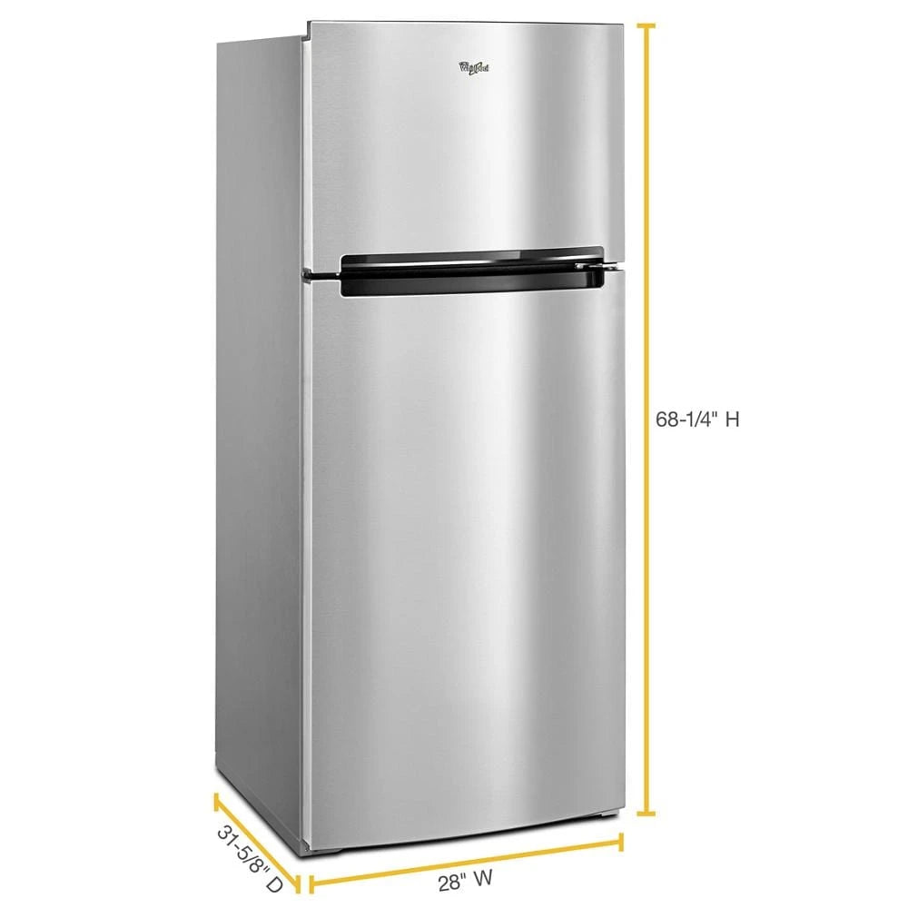 28-inch Wide Refrigerator Compatible With The EZ Connect Icemaker Kit ??? 18 Cu. Ft. - (WRT518SZFG)