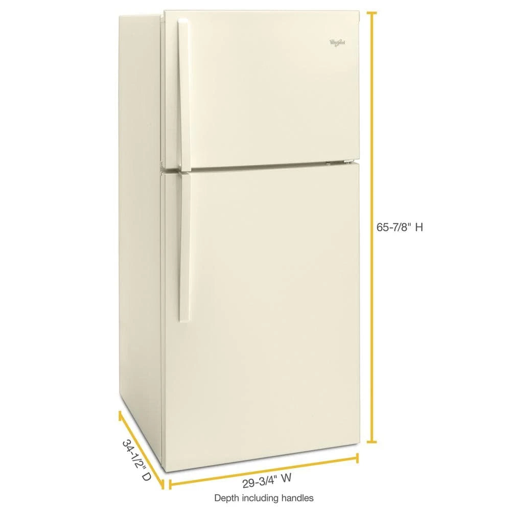 30-inch Wide Top Freezer Refrigerator - 19 Cu. Ft. - (WRT519SZDT)