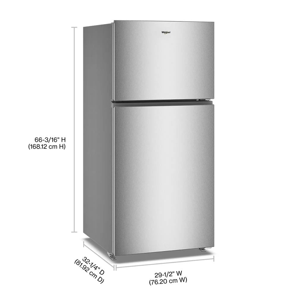 29.5-inch Wide Top Freezer Refrigerator - 19.2 Cu. Ft. - (WRTX3019SZ)