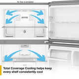 30-inch Wide Top Freezer Refrigerator - 19 cu. ft. - (WRTX3119SZ)