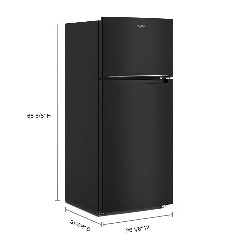 28-inch Wide Top-Freezer Refrigerator - 16.3 Cu. Ft. - (WRTX5028PB) - WHIRLPOOL