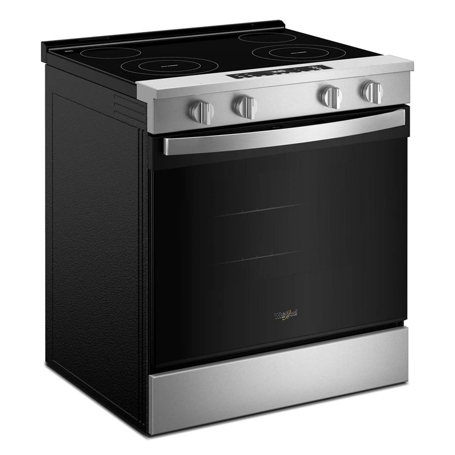 30-inch Electric Range with No Preheat and Slow Cook Modes - (WSES3130SS)