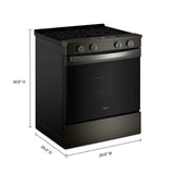 30" Electric Slide-In Range with Air Fry - (WSES5030SV)