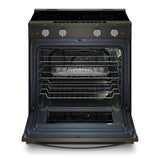 30-inch Smart Slide in Electric Range with Air Cooking Technology, No Preheat Air Fry, WipeClean™ Coating, Steam/Self Clean and High Speed Preheat - (WSES7530RV)