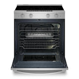 30-inch Smart Slide in Electric Range with Air Cooking Technology, No Preheat Air Fry, WipeClean™ Coating, Steam/Self Clean and High Speed Preheat - (WSES7530RZ)