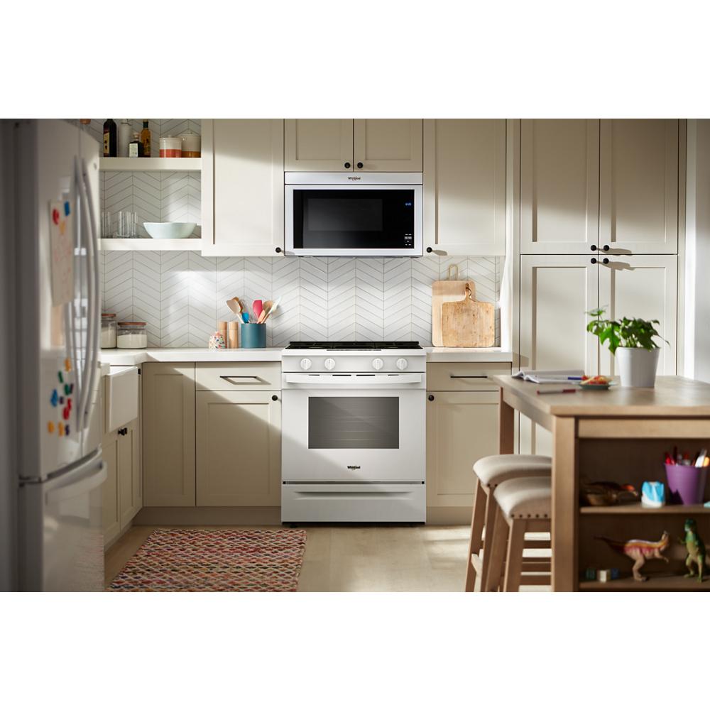 30-inch Gas Range with No Preheat and Slow Cook Modes - (WSGS3330TW) -