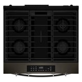 30-inch Gas Smart Range with Air Cooking Technology and Steam Clean - (WSGS4530TV) -
