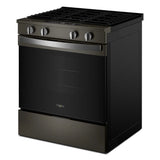 30-inch Gas Smart Range with Air Cooking Technology and Steam Clean - (WSGS4530TV) -
