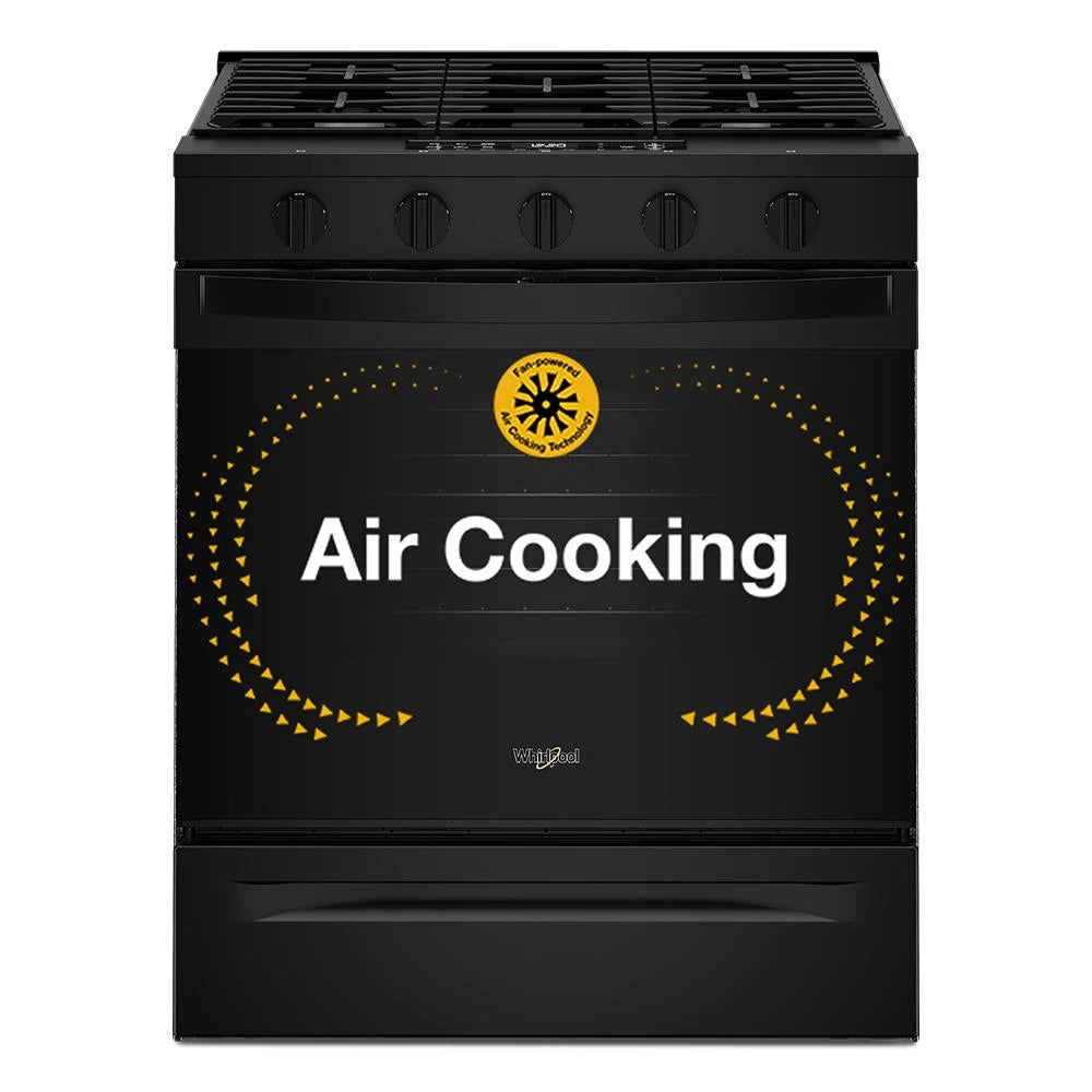 30" Gas Slide-In Range with Air Fry - (WSGS5030SB)