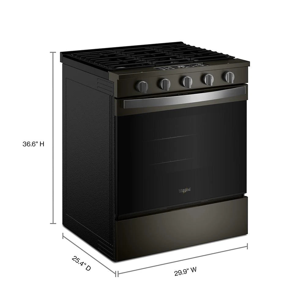 30" Gas Slide-In Range with Air Fry - (WSGS5030SV)