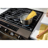 30-inch Smart Slide In Gas Range with Air Cooking Technology, No Preheat Air Fry, Steam/Self Clean and High Speed Preheat - (WSGS7530RV)