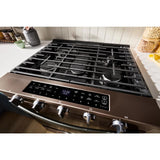 30-inch Smart Slide In Gas Range with Air Cooking Technology, No Preheat Air Fry, Steam/Self Clean and High Speed Preheat - (WSGS7530RV)